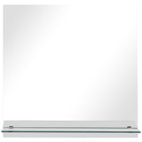 VidaXL wall mirror with shelf 50x50 cm hardened glass