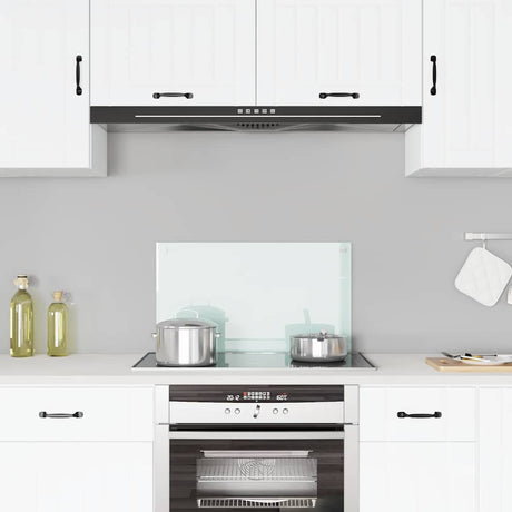 Vidaxl spatscherm keuken 70x40 cm gehard glas wit