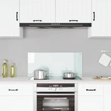 Vidaxl spatscherm keuken 90x40 cm gehard glas wit