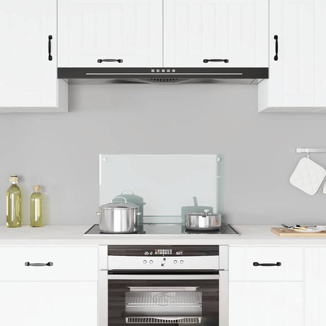 Vidaxl spatscherm keuken 70x40 cm gehard glas transparant