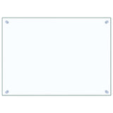 Vidaxl spatscherm keuken 70x50 cm gehard glas transparant