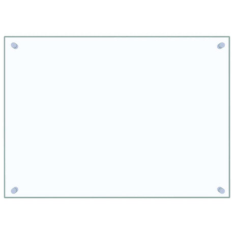 Vidaxl spatscherm keuken 70x50 cm gehard glas transparant