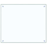 Vidaxl spatscherm keuken 70x60 cm gehard glas transparant