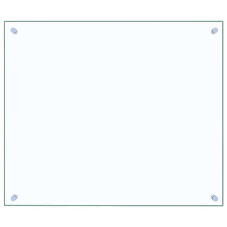 Vidaxl spatscherm keuken 70x60 cm gehard glas transparant