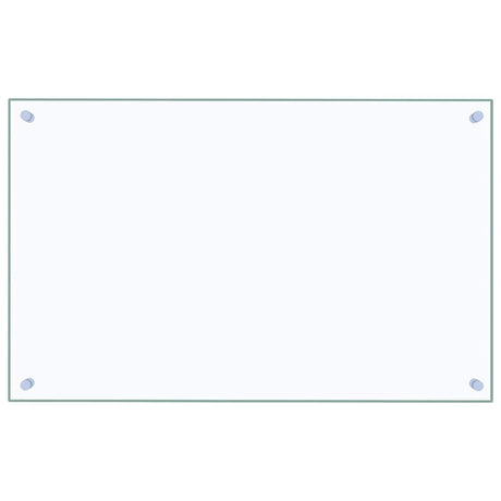 Vidaxl spatscherm keuken 80x50 cm gehard glas transparant