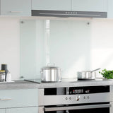 Vidaxl spatscherm keuken 80x60 cm gehard glas transparant