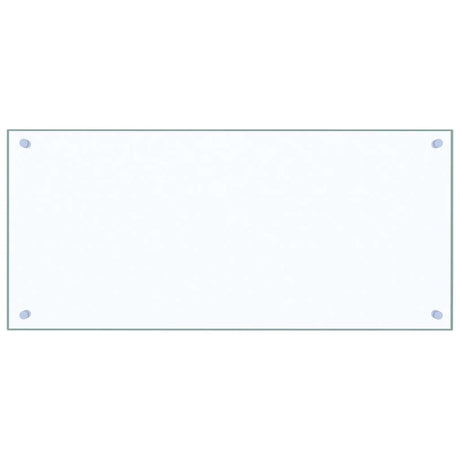 Vidaxl spatscherm keuken 90x40 cm gehard glas transparant