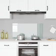 Vidaxl spatscherm keuken 100x50 cm gehard glas transparant
