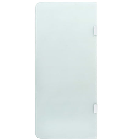 Vidaxl urinoirschot 90x40 cm gehard glas