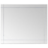 Vidaxl wandspiegel 80x60 cm glas