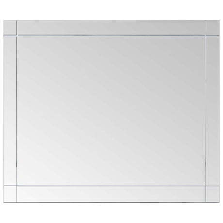Vidaxl wandspiegel 80x60 cm glas