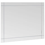 Vidaxl Wall Mirror 80x60 cm sklo