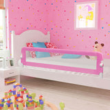 Vidaxl Bed Chart toddler 180x42 cm Polyester Pink