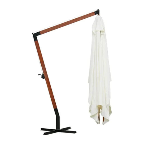 Vidaxl parasol 300x400 cm wit