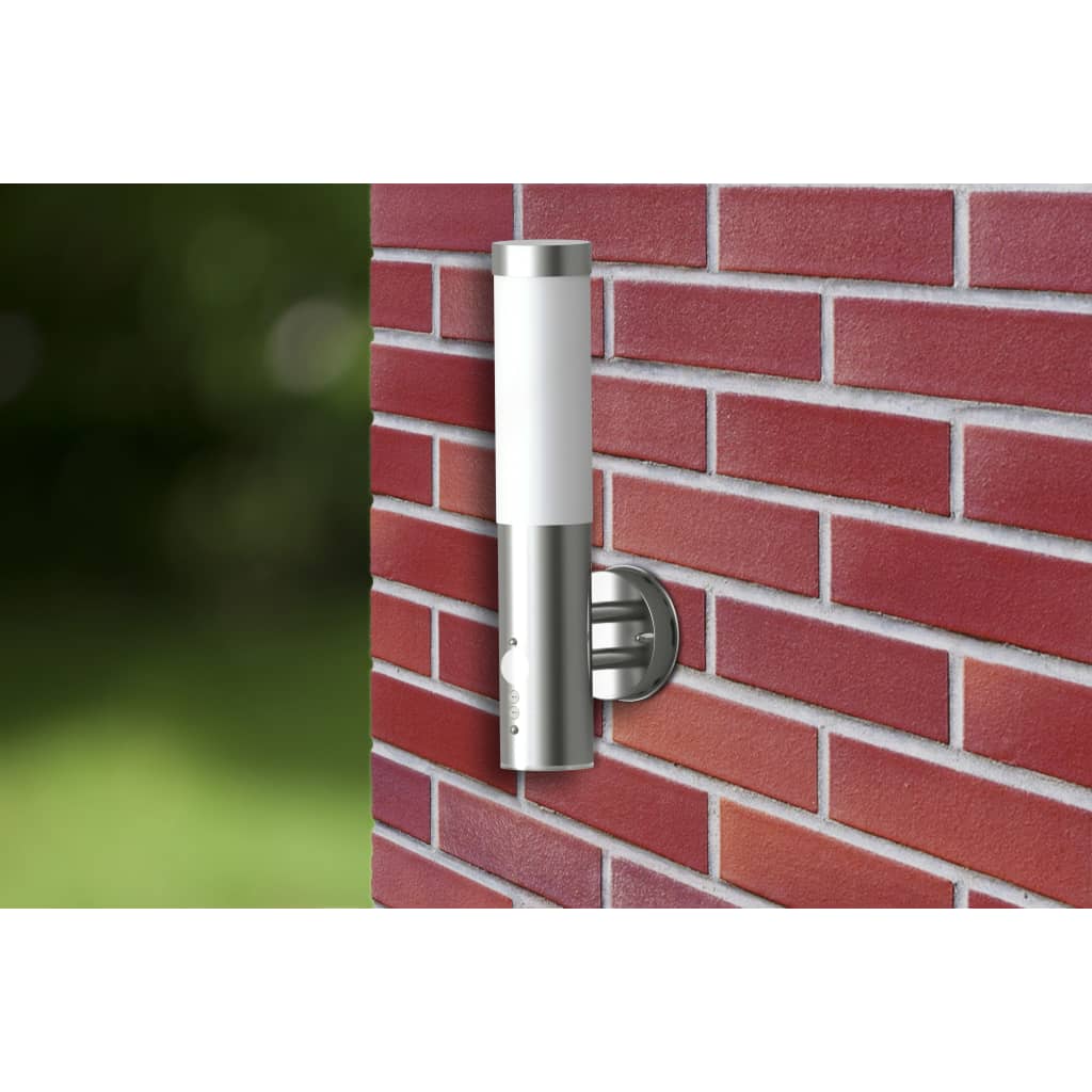 Vidaxl Outdoor Wall Lamp mat Bewegung Detektor Edelstol