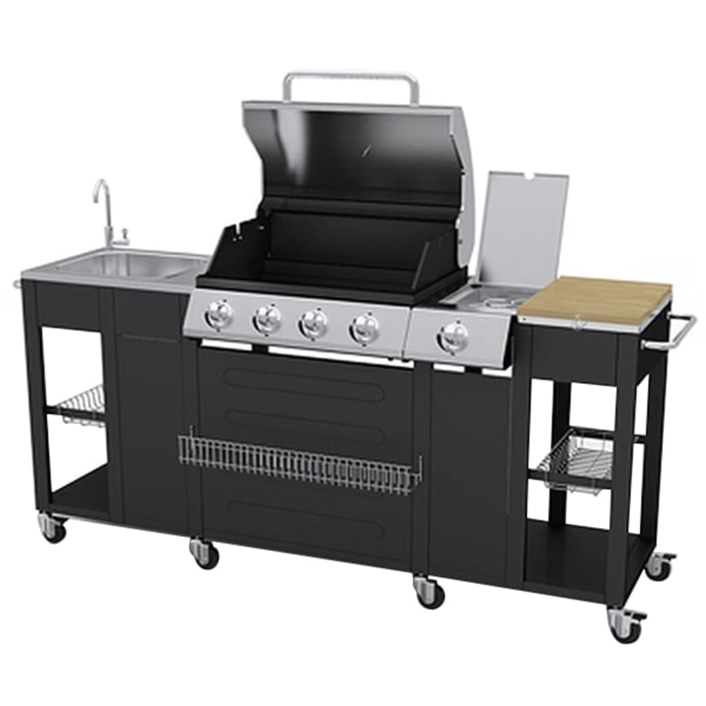 Vidaxl Outdoor Kitchen z grillem Montana 4 Burners