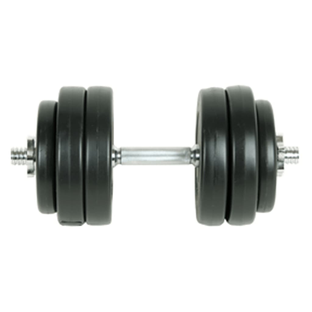 Vidaxl 9-delni dumbbell Set 15 kg