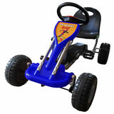 Vidaxl Go -Kart mit Pedalen blau