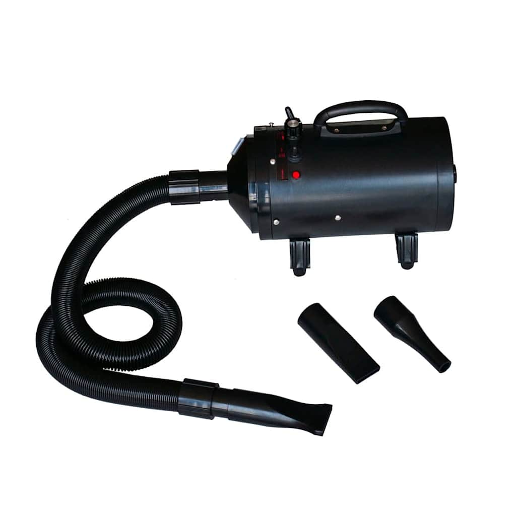 Vidaxl Honds Föhn with 3 attachments 2400 W Black