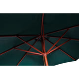 Vidaxl Parasol 258 cm verde