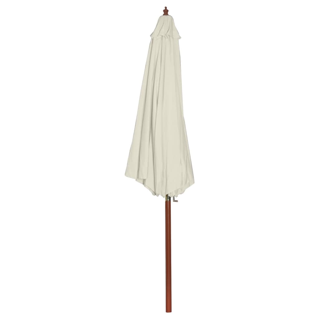 Vidaxl Parasol 300x258 cm Sandvit