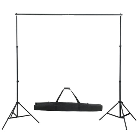Vidaxl achtergrondsysteem 600x300 cm zwart