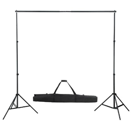 Vidaxl achtergrondsysteem 300x300 cm wit