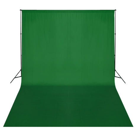 Vidaxl achtergrondsysteem 500x300 cm groen