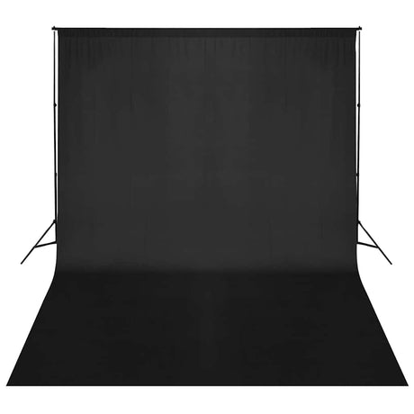 Vidaxl achtergrondsysteem 500x300 cm zwart