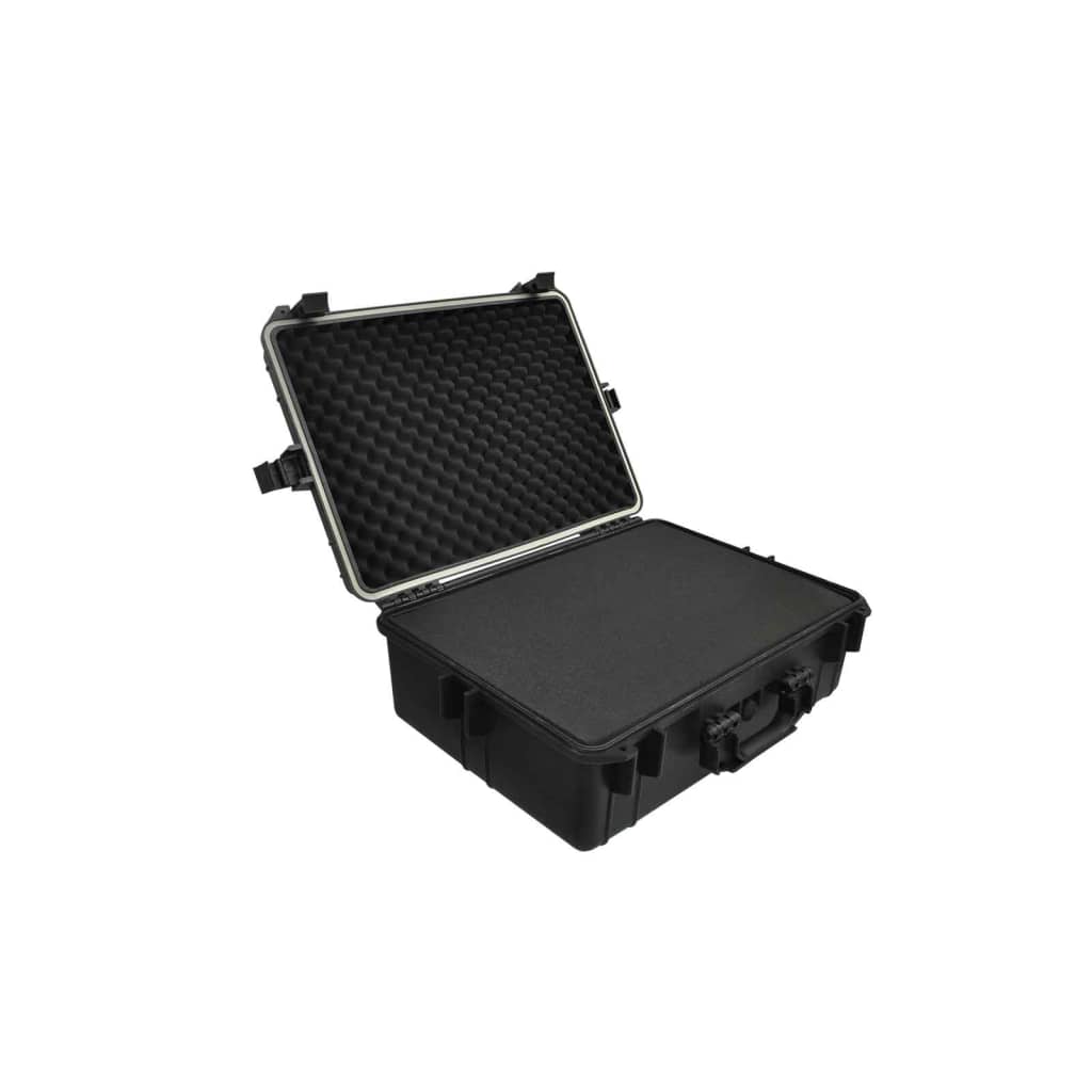 Vidaxl Hardcase Transportfodral med skumfyllning svart