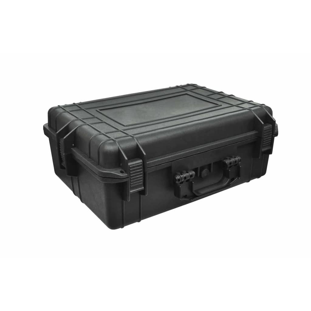 Vidaxl Hardcase Transportfodral med skumfyllning svart