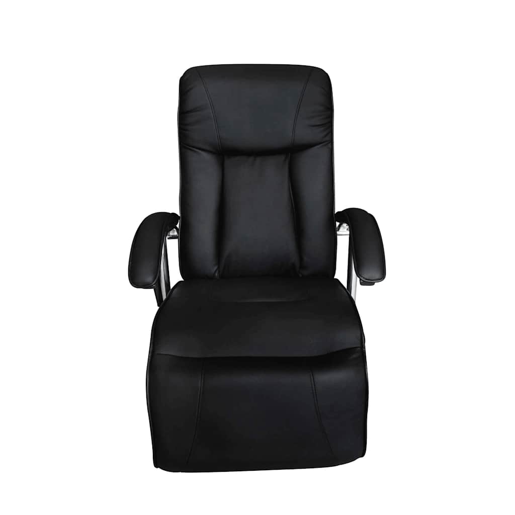 Vidaxl massagestoel kunstleer zwart