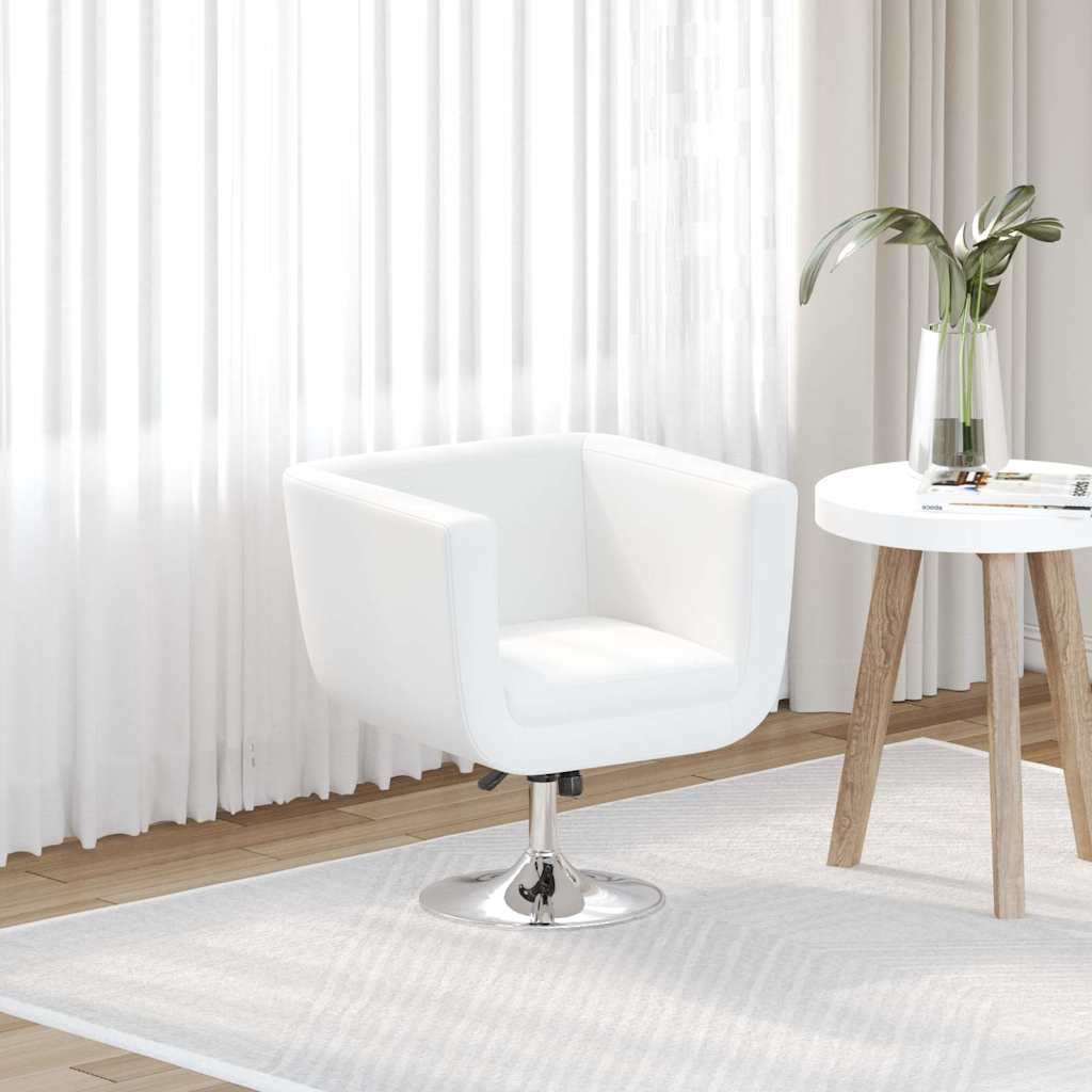 Vidaxl barkruk kunstleer wit