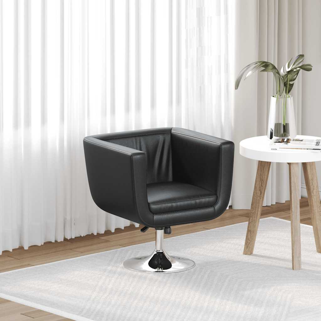 Vidaxl barstoel kunstleer zwart
