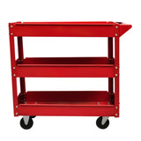 VIDAXL TOOL TROLELEY 100 KG RED