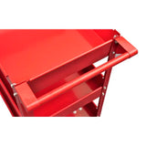 VIDAXL TOOL TROLELEY 100 KG RED