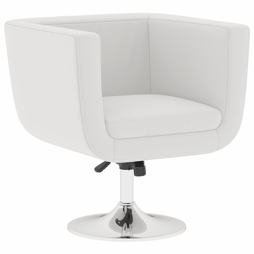 Vidaxl barstoelen 2 st kunstleer wit