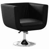 Vidaxl barstoelen 2 st kunstleer zwart