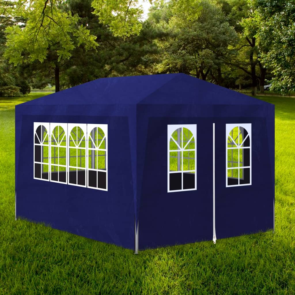 Vidaxl PartyTent 3x4 m modrá