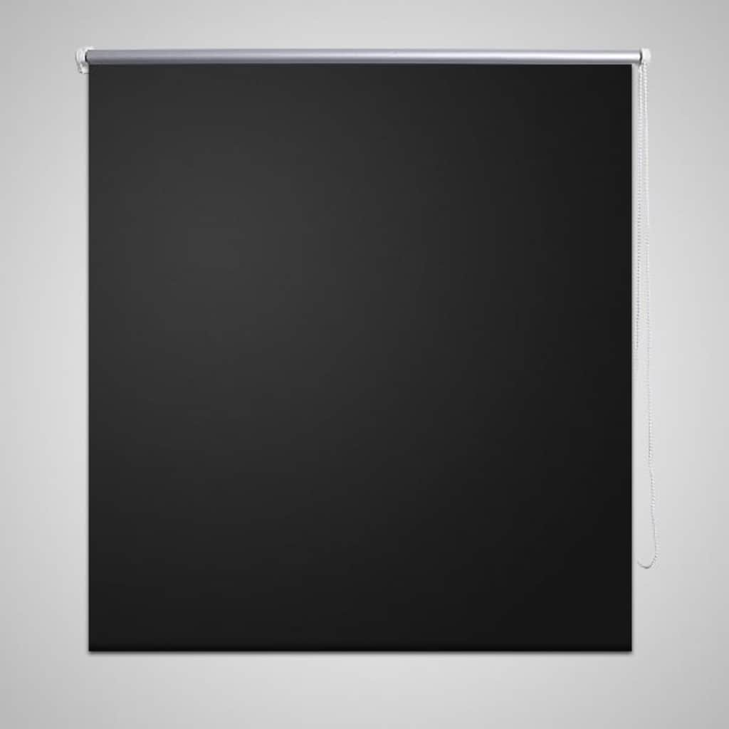 Vidaxl Roller Blind Damning 80x175 cm črna