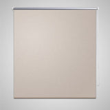 Vidaxl rolgordijn verduisterend 100 x 175 cm beige