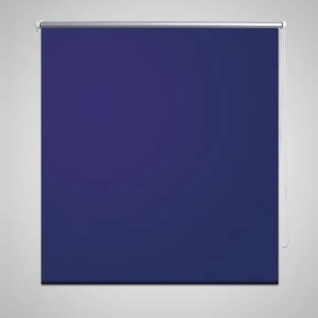 VidaXL Roller blind darkening 120 x 175 cm navy blue