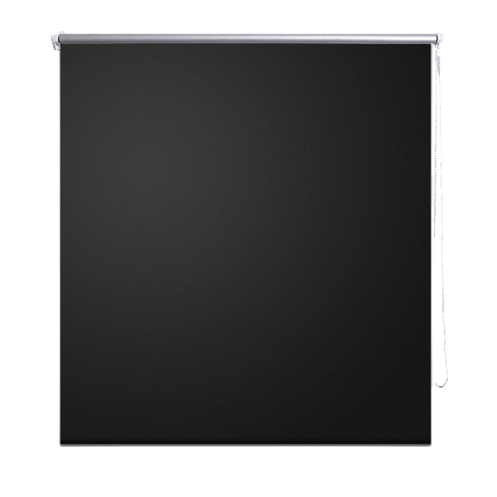 Vidaxl Roller Blind verdämmen 120 x 175 cm Schwarz