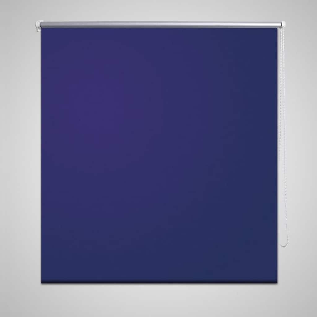 Vidaxl Roller Blind Blackout 140 x 175 cm Marineblau