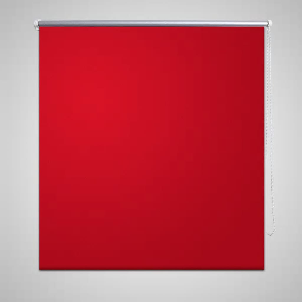 Vidaxl Roller Blind Danning 160 x 175 cm rosso