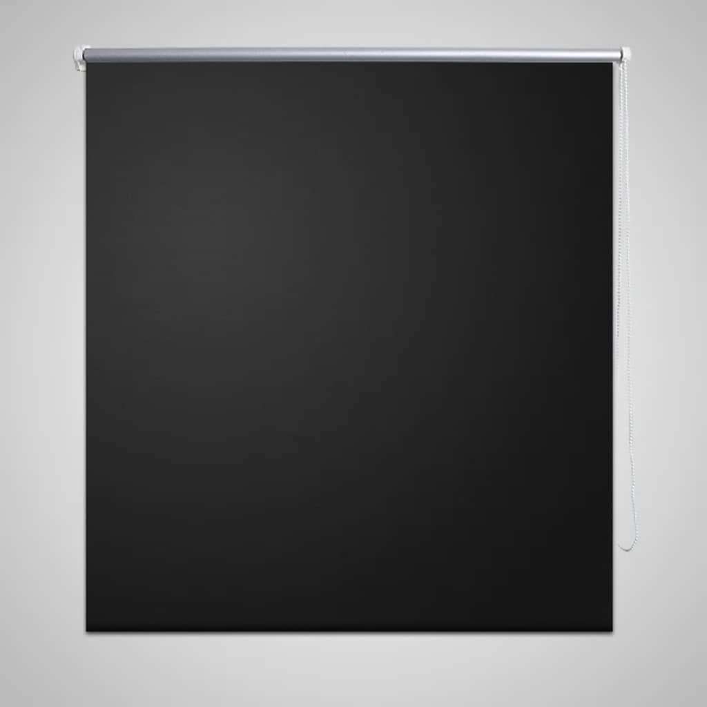 Vidaxl Roller condenado ciego 160 x 175 cm Negro