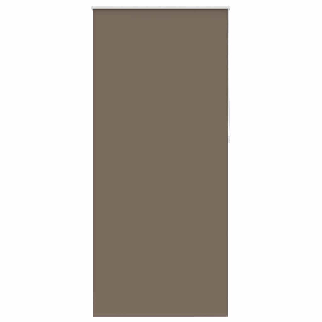 Vidaxl rolgordijn verduisterend 84,4 x 230 cm stofbreedte 80 cm koffiebruin