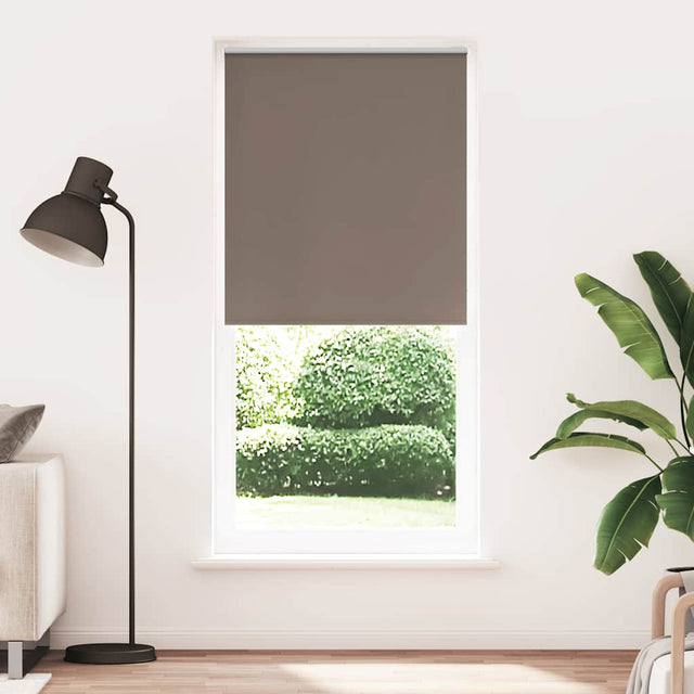 Vidaxl rolgordijn verduisterend 84,4 x 230 cm stofbreedte 80 cm koffiebruin