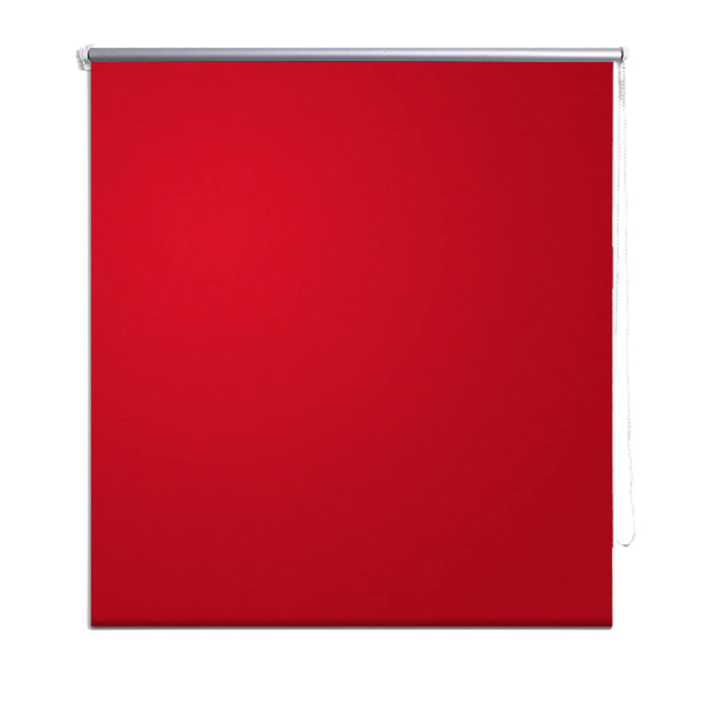 Vidaxl rolgordijn verduisterend 100 x 230 cm rood