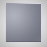 Vidaxl rullo blackout cieco 100 x 230 cm grigio